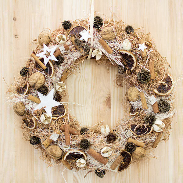 Weihnachtskranz - Blumen und Schokolade verschicken