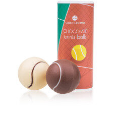 Tennisball aus Schokolade