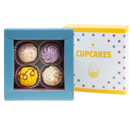 Amerikanische Cupcakes (4 Stück)