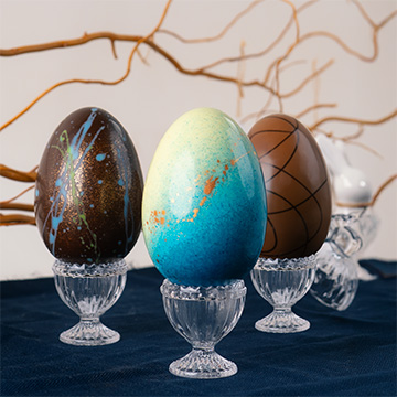 Exklusive Eier aus belgischer Schokolade für ein Premium-Ostern