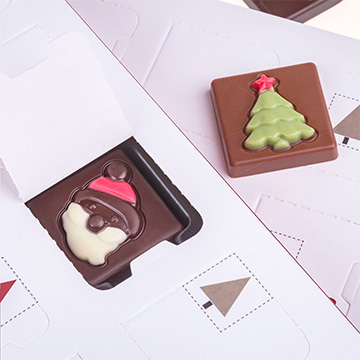Doppelseitiger Premium-Adventskalender mit Neapolitaner