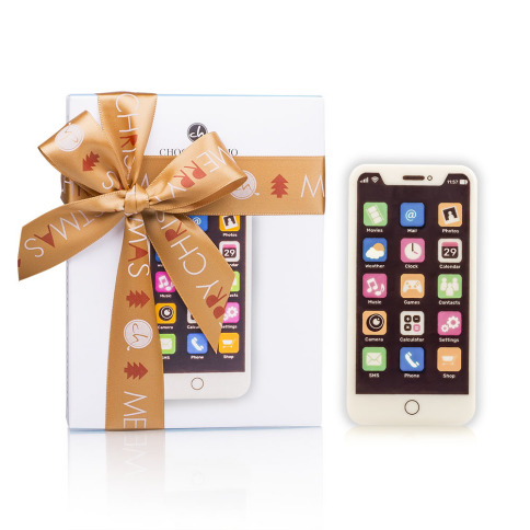 Xmas ChocoSmartphone - Schokoladenfigur zu Weihnachten