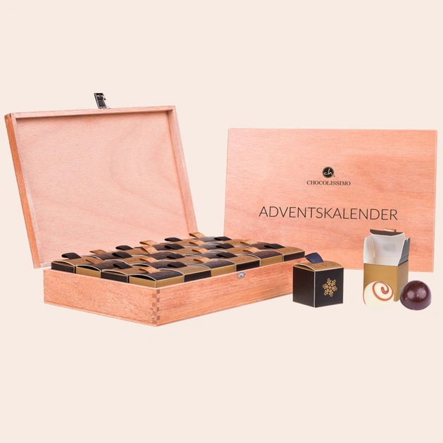 CHOCOLISSIMO Pralinen-Adventskalender Premium