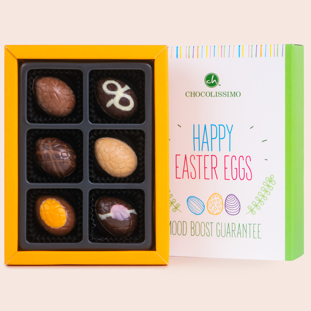 Happy Easter 6 Eggs