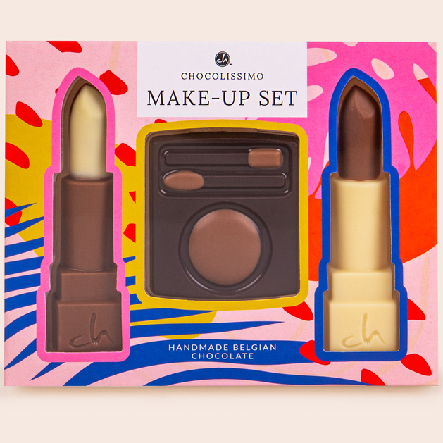 Make-up set aus Schokolade