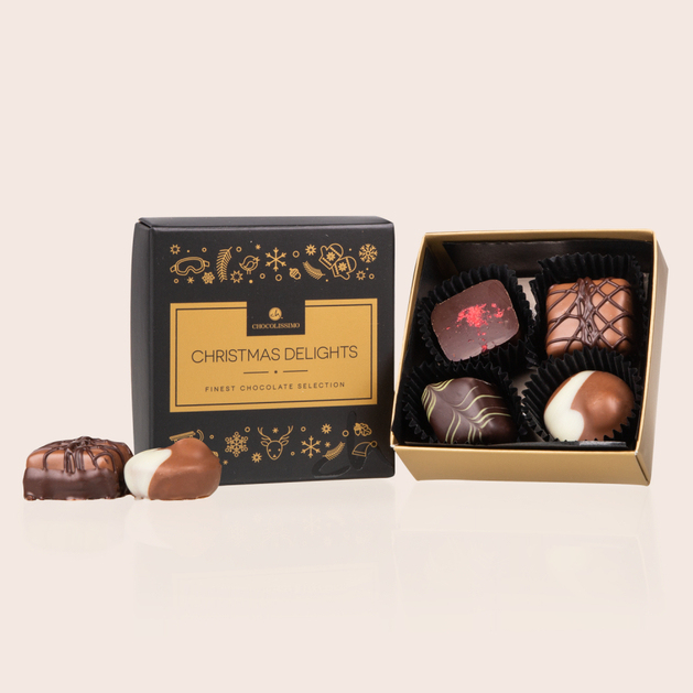 Xmas Chocolates 4 - 4 ausgewählte Pralinen