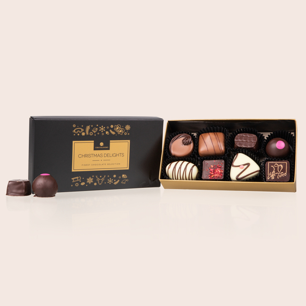 Xmas Chocolates 8 - 8 ausgewählte Pralinen