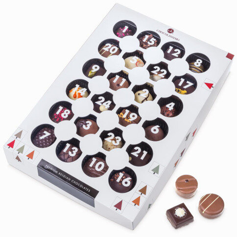 Adventskalender Obsession - mit 24 Pralinen