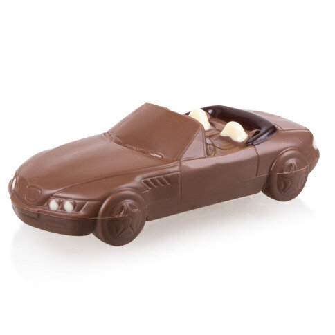 BMW Z3 Roadster - Auto aus Vollmilchschokolade