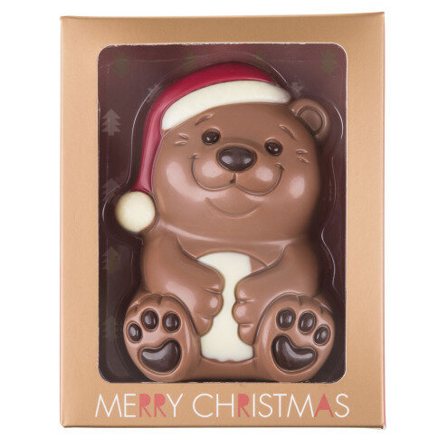 ChocoBärchen 'Barney' - Schokoladenbär zu Weihnachten