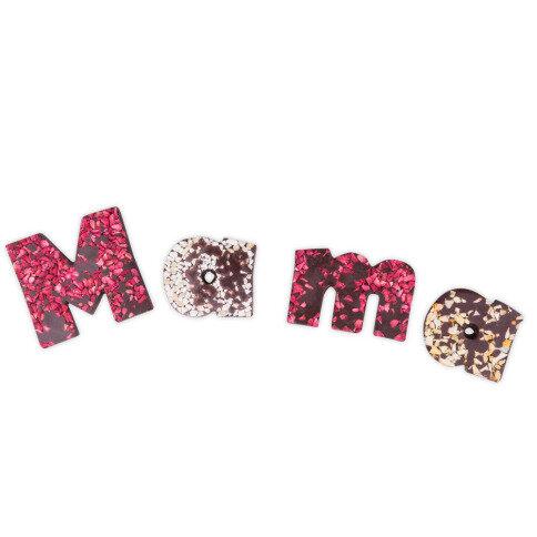 Schokoladen-Buchstaben zum Muttertag
