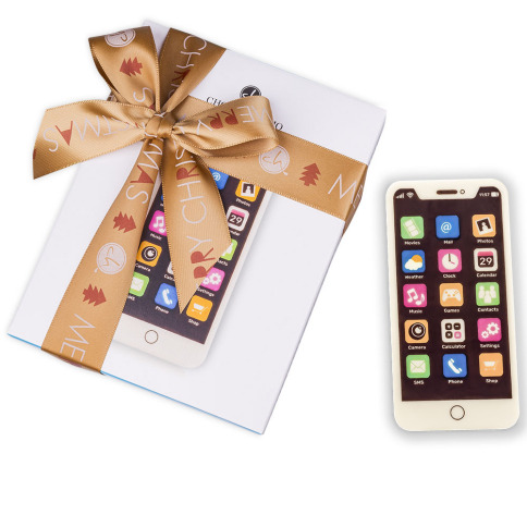 Xmas ChocoSmartphone - Schokoladenfigur zu Weihnachten