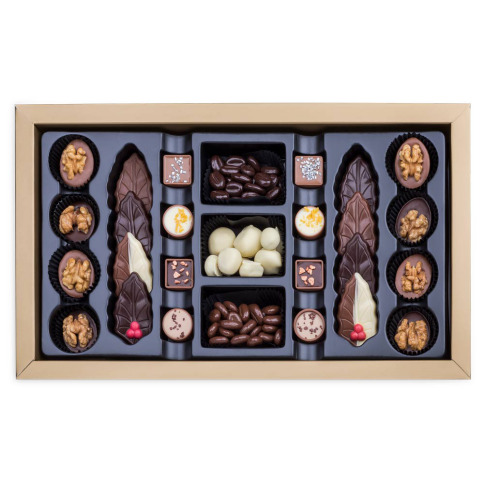 Winter Set Midi - Set aus Pralinen und Schokoladen