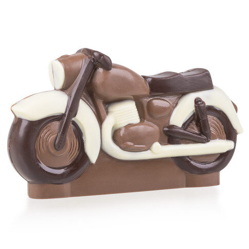 Schokoladen-Motorrad - Geschenkidee für einen Mann