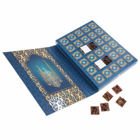 Ramadan-Kalender - mit 30 Schokoladentäfelchen