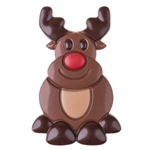 Santas & Reindeer - 8 Schoko-Täfelchen zu Weihnachten