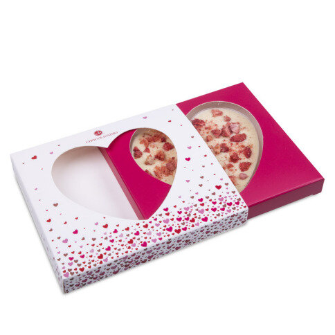 ChocoHerz - mit Erdbeeren