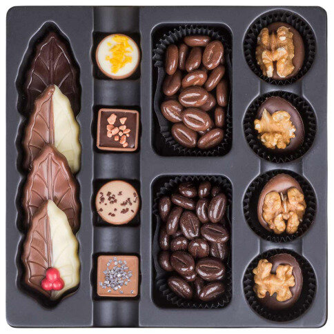 Winter Set Mini - Set aus Pralinen und Schokoladen