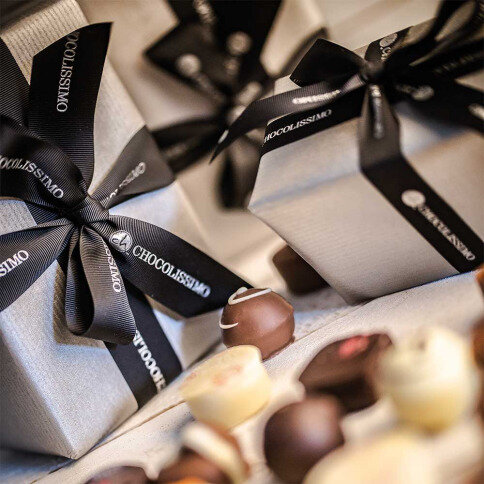 handgefertigte Pralinen aus feinster belgischer Schokolade