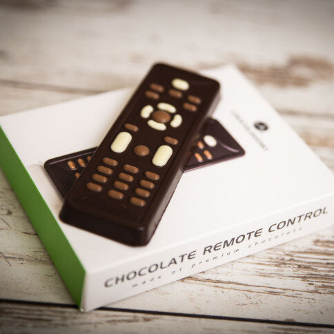 ChocoFernbedienung - Fernbedienung aus Zartbitterschokolade