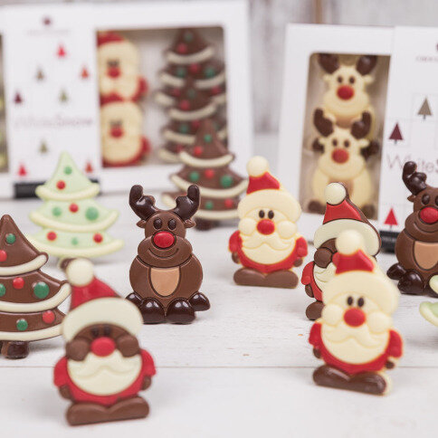 XMas Time - 8 Schoko-Täfelchen zu Weihnachten