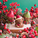 Kleiner Weihnachts-Teddybär