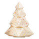 Weihnachtsbaum aus weißer Schokolade