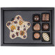 Xmas ChocoPostcard Midi Silber