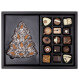 Xmas ChocoPostcard Maxi Dark - Schokoladenset