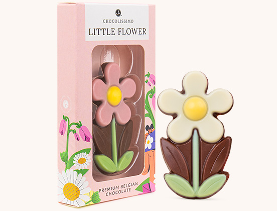 Einzigartige Merkmale der Schokoladenblumen