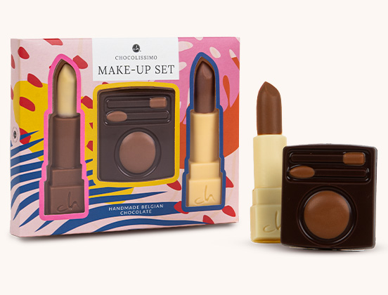 Eigenschaften des Schokoladen-Make-up-Sets