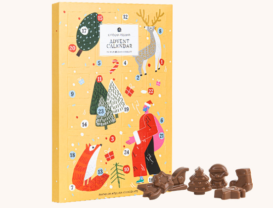 Die besonderen Merkmale des Adventskalenders mit Schokoladenfiguren
