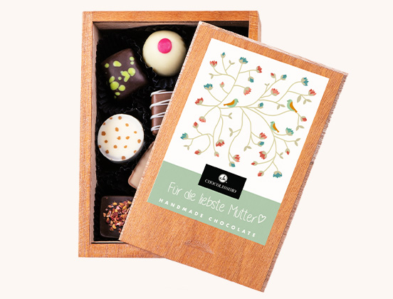Einzigartige Merkmale von ChocoGrande muttertag Schokoladenpralinen