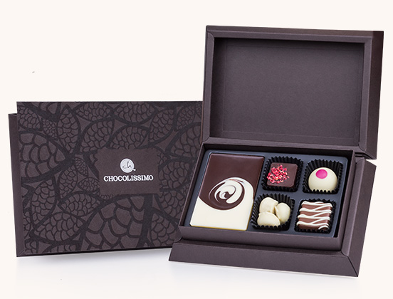 Besonderheiten des Weihnachts-Mini-Schokoladensets