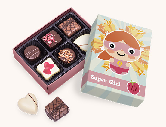 Einzigartige Eigenschaften von personalisierten Schokoladenpralinen für Supergirl Oxide