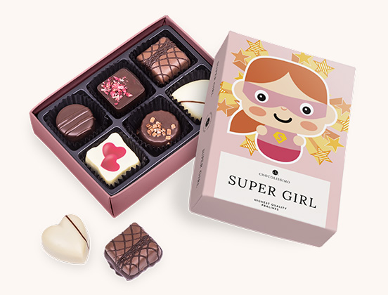 Einzigartige Eigenschaften von personalisierten Schokoladenpralinen für Supergirl Oxide