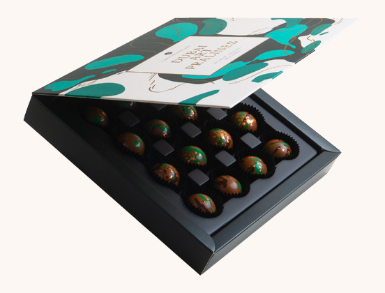 Einzigartige Merkmale der Dubai Pralinen