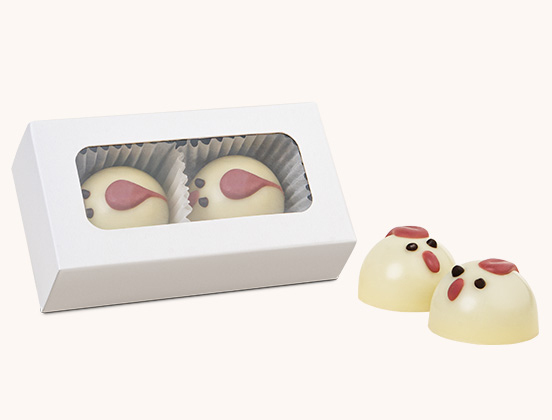 Einzigartige Merkmale der Schokoladenküken aus belgischer Schokolade für Unternehmen