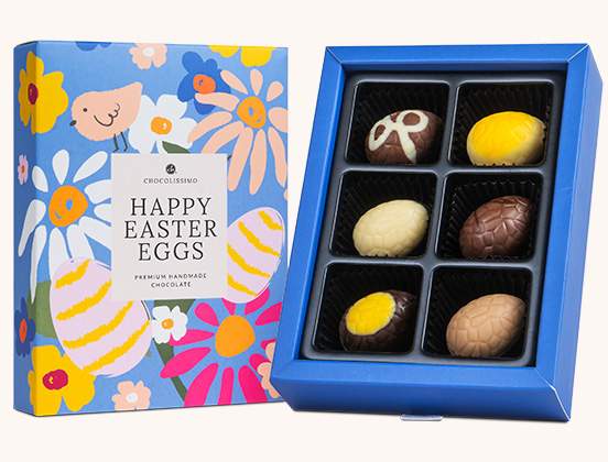 einzigartige Merkmale von Schokoladen-Ostereiern