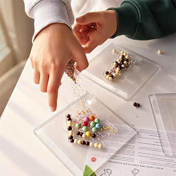 XL-Set zum Basteln von Schokoladenfiguren f&uuml;r Kinder