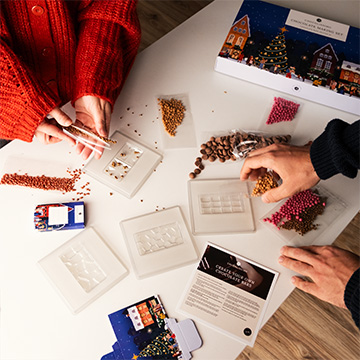 DIY-Set zur Herstellung von Schokolade als Geschenk (XL)