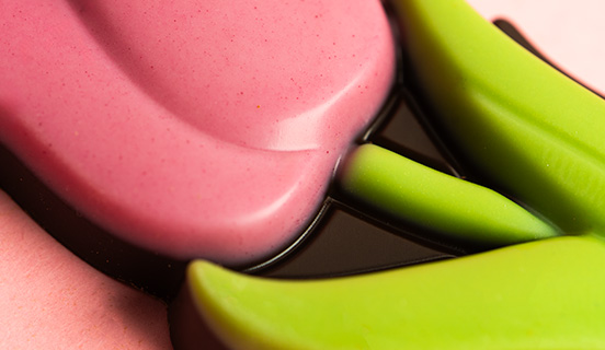 Perfekte Geschenkidee – eine Blume aus belgischer Schokolade