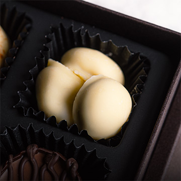 Rosinen in belgischer Schokolade