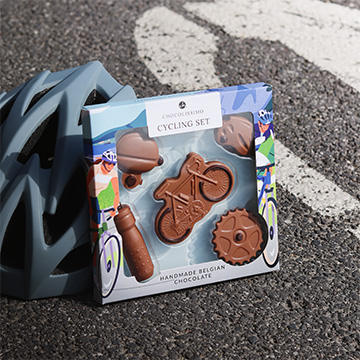 Schokoladen-Fahrradset