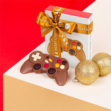 Schoko-Controller für Gamer zu Weihnachten