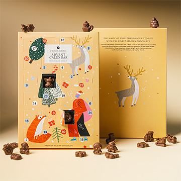 Premium-Schokoladen-Adventskalender für Kinder