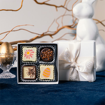 Ostern bedrucktes Pralinenset