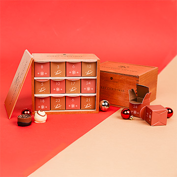 Adventskalender in Boxform