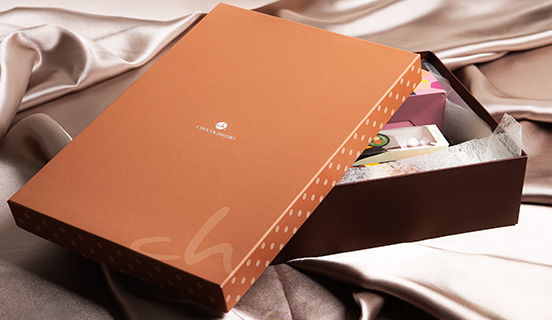 Dekorative Schachtel, Weihnachtsset für zwei Personen