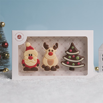 Liebvoll hangefertigte Schkoladenfigur